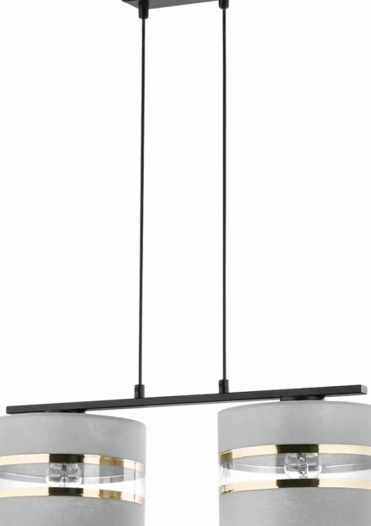 Best Sale Sklep Kaja Podwójna, abażurowa lampa wisząca nad stół SIG 32156 z serii SARA
