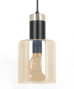 Best Sale Sklep Kaja Podwójna, bursztynowa lampa wisząca na listwieK-5256 z serii ALTO