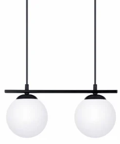 Clearance Sklep Kaja Podwójna, kulista lampa wisząca do jadalni ZM 1208 GLOBE | Kaja