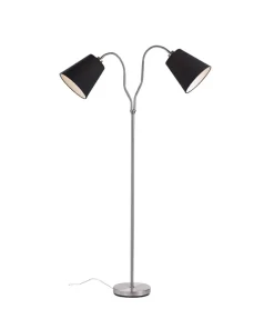 Podwójna lampa podłogowa z czarnymi kloszami 105248 | Kaja Oświetlenie*Sklep Kaja Shop