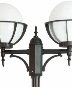Podwójna lampa stojąca, klosze w koszyczkach OGMWN 2 KPO 250*Sklep Kaja Best