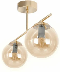 Store Sklep Kaja Podwójna lampa sufitowa w kolorze złota K-5411 z serii GRAND