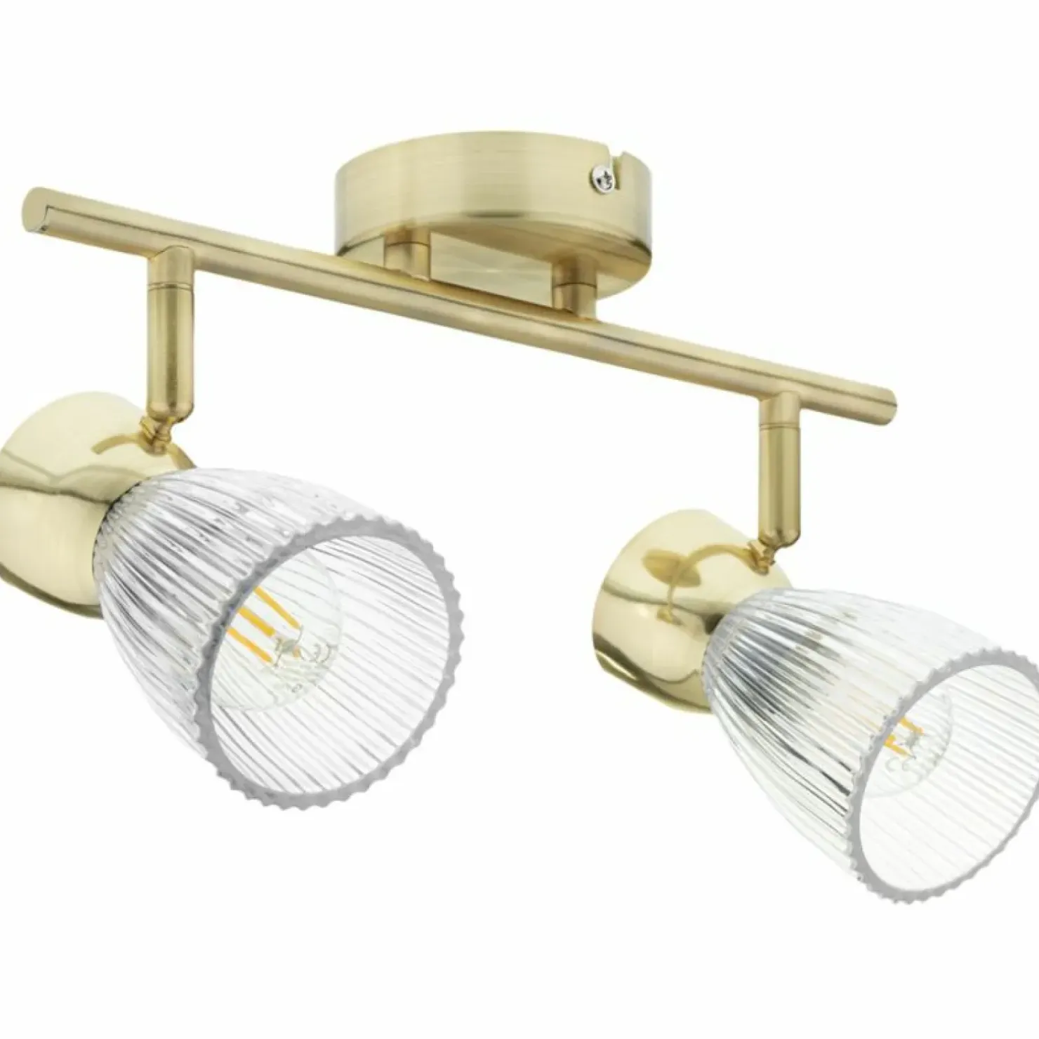 Shop Sklep Kaja Podwójna lampa sufitowa, złoty reflektor ML9975 BEST | Kaja