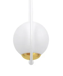 Flash Sale Sklep Kaja Podwójna lampa wisząca z białymi kloszami K-5301 z serii ARLENA