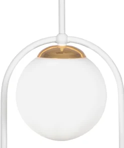 Flash Sale Sklep Kaja Podwójna lampa wisząca z białymi kloszami K-5301 z serii ARLENA