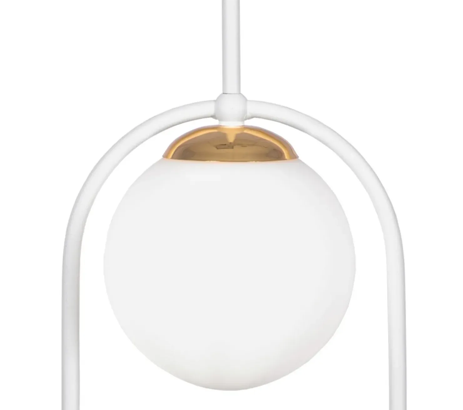 Flash Sale Sklep Kaja Podwójna lampa wisząca z białymi kloszami K-5301 z serii ARLENA