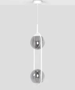 Flash Sale Sklep Kaja Podwójna lampa wisząca z grafitowymi kloszami K-5303 z serii ARLENA