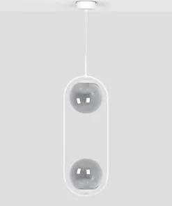 Flash Sale Sklep Kaja Podwójna lampa wisząca z grafitowymi kloszami K-5303 z serii ARLENA