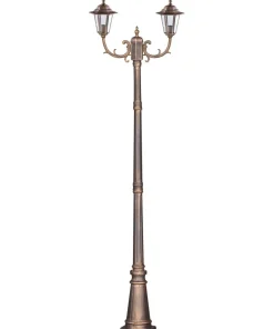 Podwójna zewnętrzna lampa K-7064A2/2 CZ/ZŁ STANDARD | Kaja Oświetlenie*Sklep Kaja Cheap