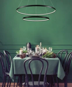 Clearance Sklep Kaja Podwójna złota lampa LED PL210503-800+1200-GD CARLO | Kaja