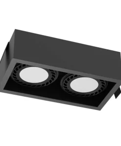 Podwójne oczko do salonu 13,6x25,8cm GU10/ES111 ANT 3274 z serii CAGE*Sklep Kaja Shop