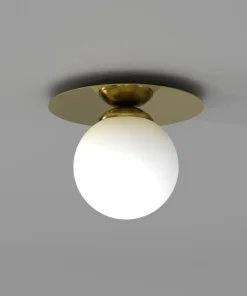 Cheap Sklep Kaja Pojedyncza lampa sufitowa w złotym kolorze MLP7967 z serii PLATO | Kaja Oświetle
