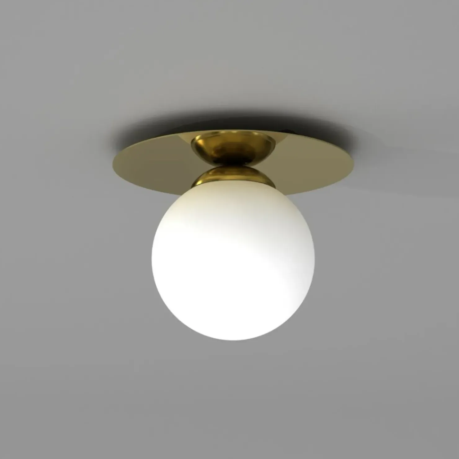Cheap Sklep Kaja Pojedyncza lampa sufitowa w złotym kolorze MLP7967 z serii PLATO | Kaja Oświetle