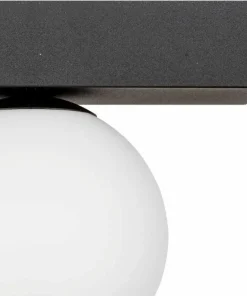 Shop Sklep Kaja Pojedyncza lampa sufitowa z białym kloszem ZM 1206 SPHERE | Kaja
