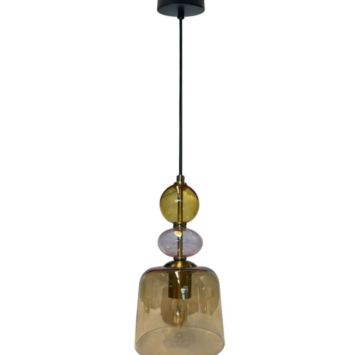 Discount Sklep Kaja Pojedyncza lampa w kolorach ziemi LP-2004/1P S AM TROPEA | Kaja
