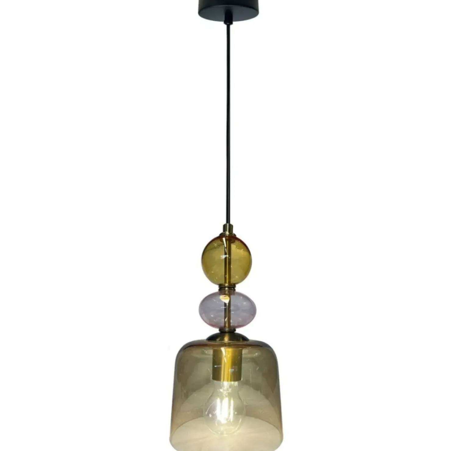 Discount Sklep Kaja Pojedyncza lampa w kolorach ziemi LP-2004/1P S AM TROPEA | Kaja