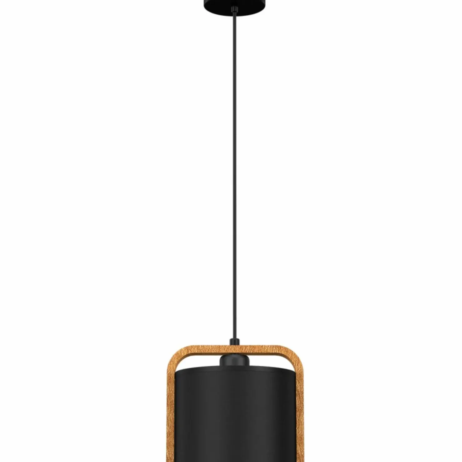 Store Sklep Kaja Pojedyncza lampa wisząca, czarno-złota LX 4130 z serii JONKO | Kaja
