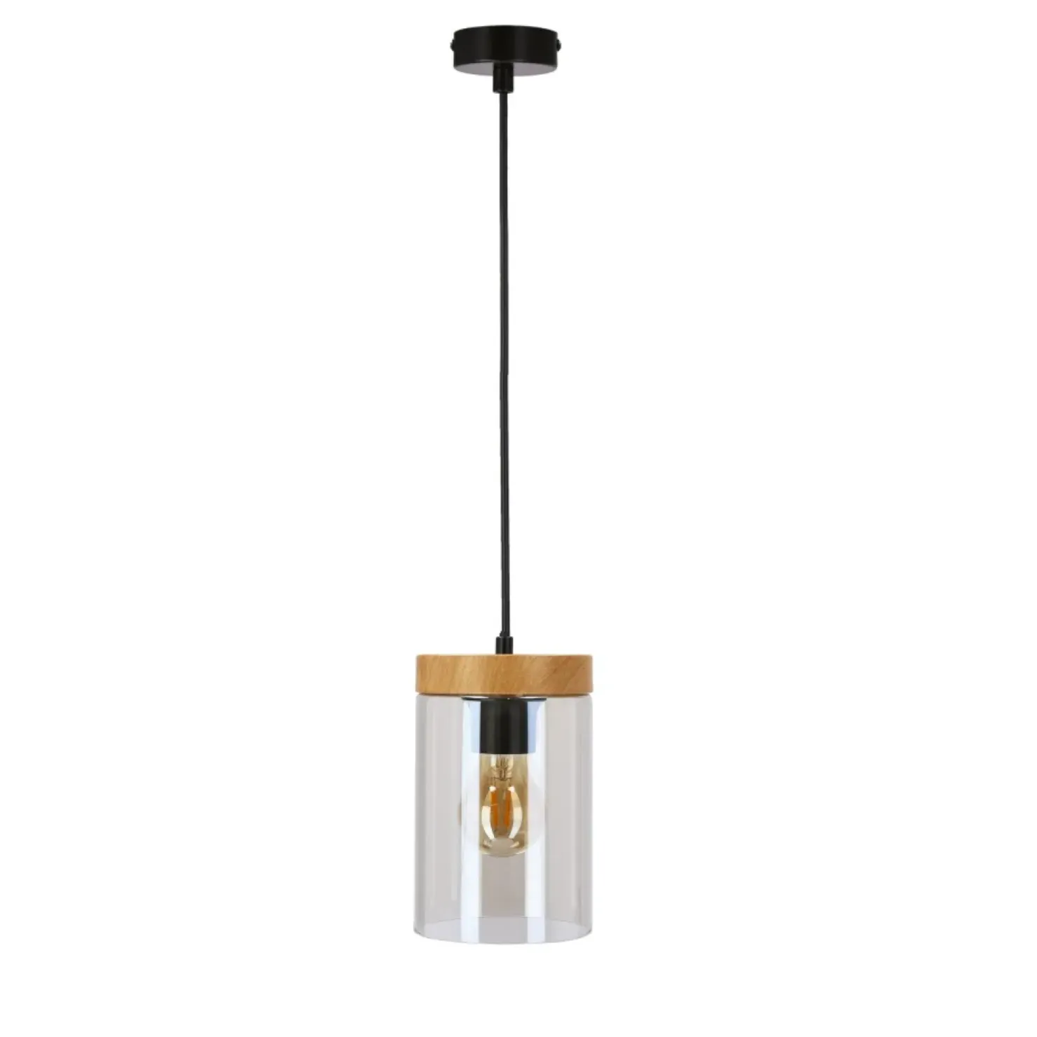 Sale Sklep Kaja Pojedyncza lampa wisząca, szklana tuba 31-21984 z serii WELS | Kaja Oświetlenie