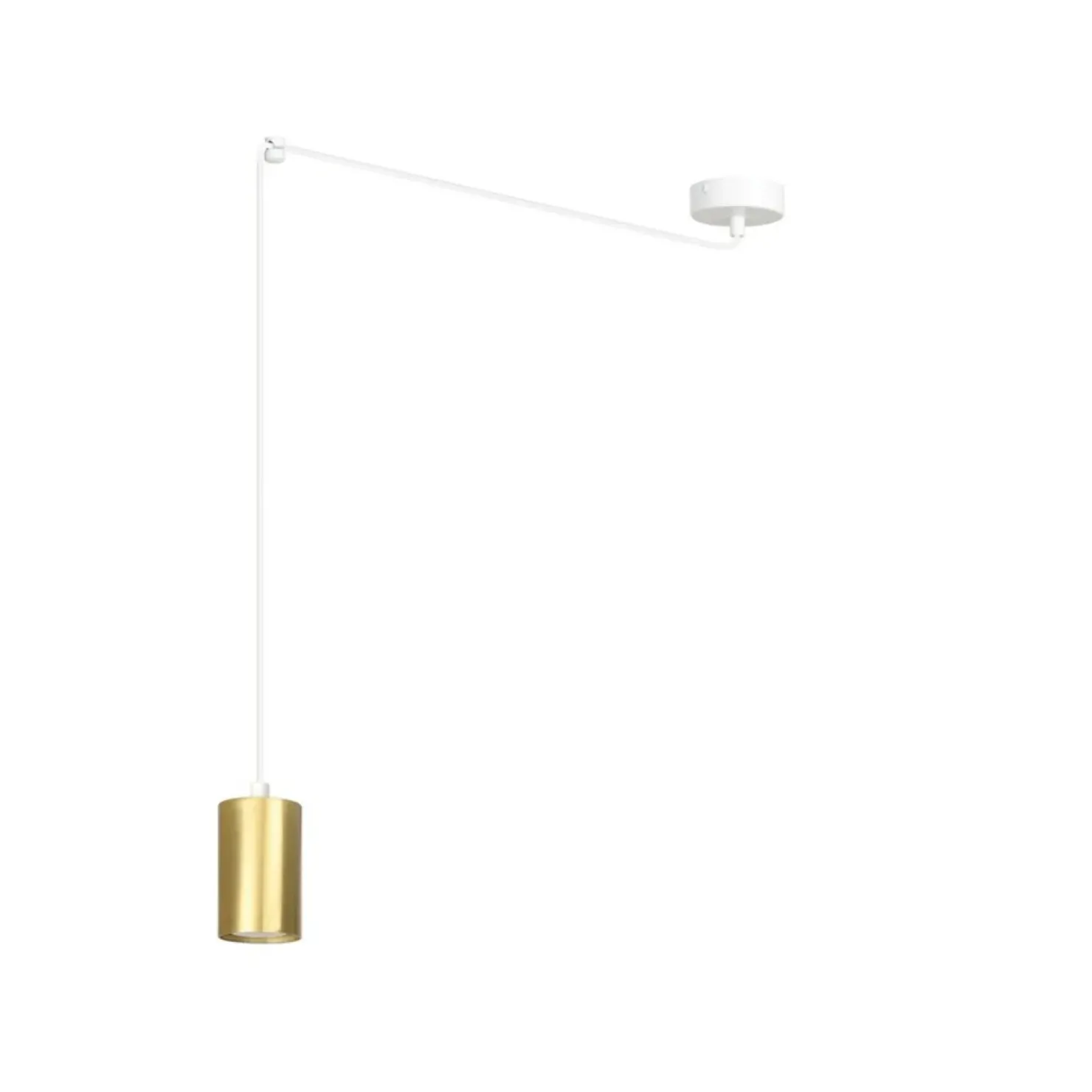 Outlet Sklep Kaja Pojedyncza lampa wisząca w kolorze złotym 527/1 | Kaja Oświetlenie