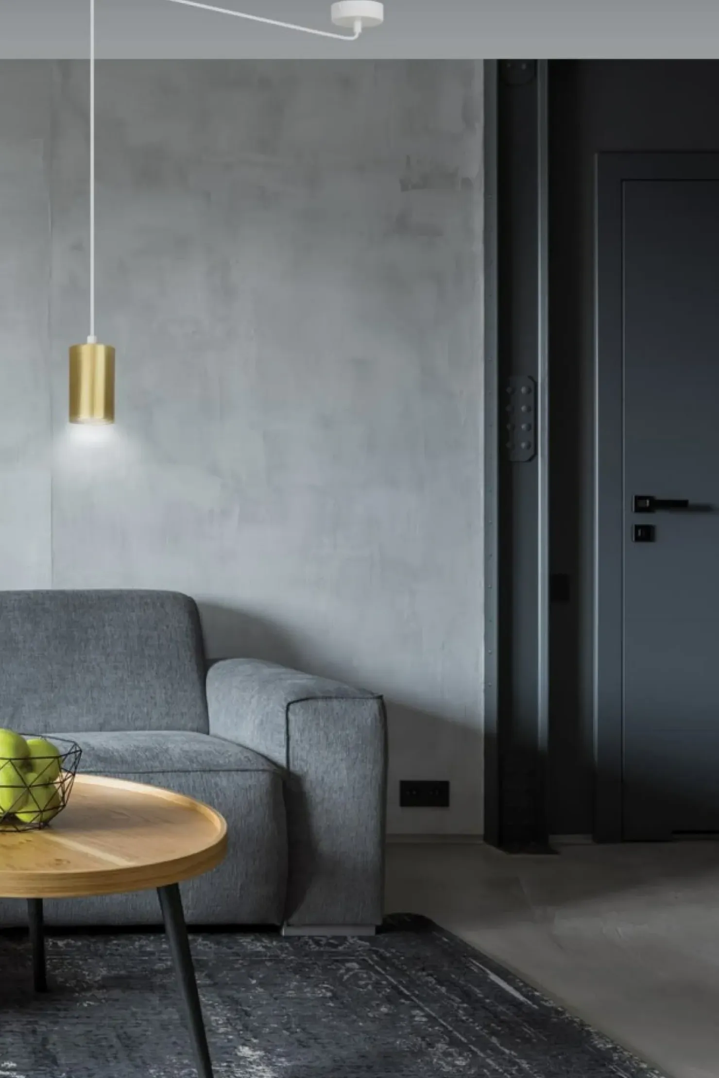 Outlet Sklep Kaja Pojedyncza lampa wisząca w kolorze złotym 527/1 | Kaja Oświetlenie