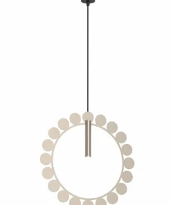 Outlet Sklep Kaja Pojedyncza lampa wisząca z ozdobną obręczą ANT 5061 NO. O | Kaja