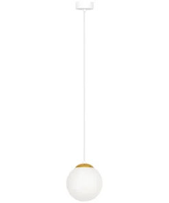 Sale Sklep Kaja Pojedyncza lampa wisząca ze złotym podkloszem K-5310 z serii ELMO