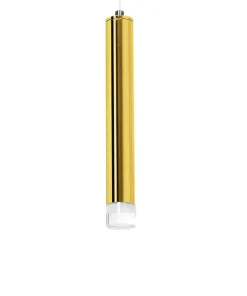 Best Sale Sklep Kaja Pojedyncza lampa wisząca, złota, ledowa tuba ML5713 z serii GOLDIE | Kaja Oświet