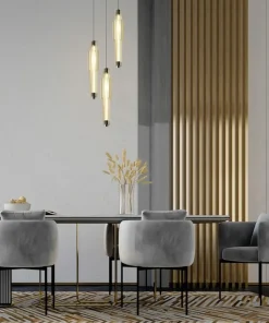 Best Sklep Kaja Pojedyncza lampa wisząca, zwis LED MOD308PL-L9CG3K z serii VERTICALE