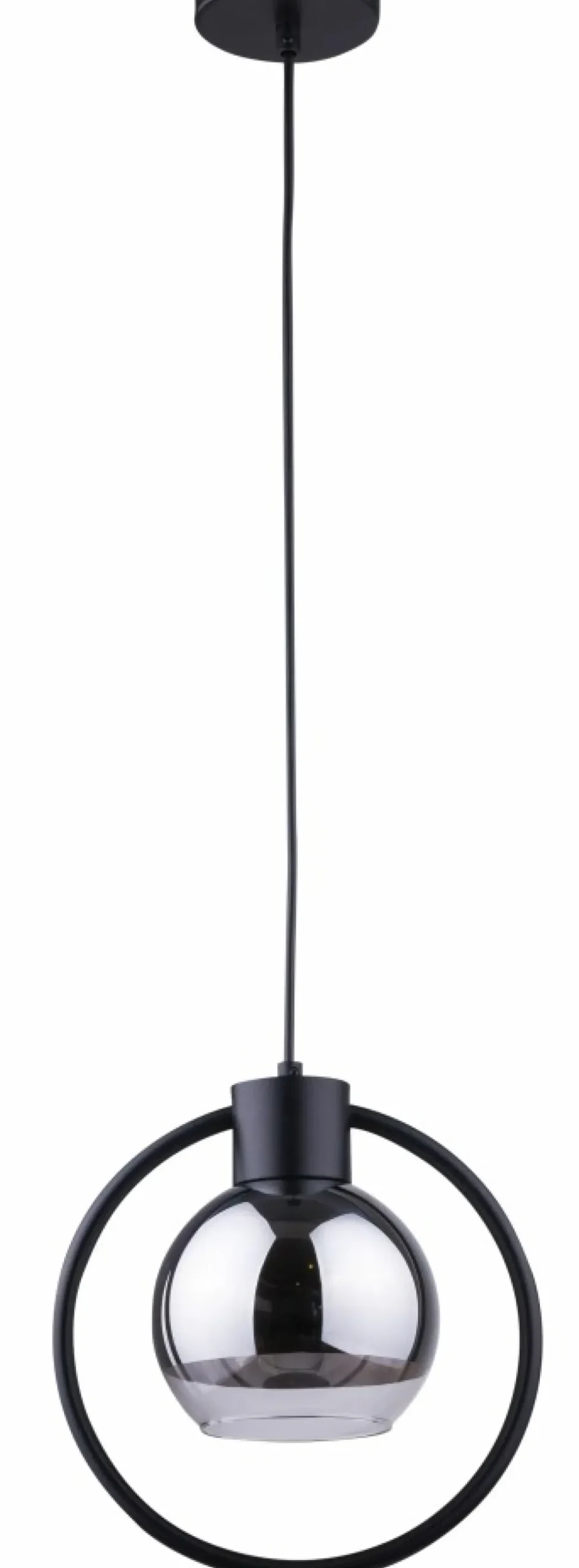 Best Sklep Kaja Pojedyncza lampa wisząca z lustrzanym kloszem SIG 31893 z serii LINDA