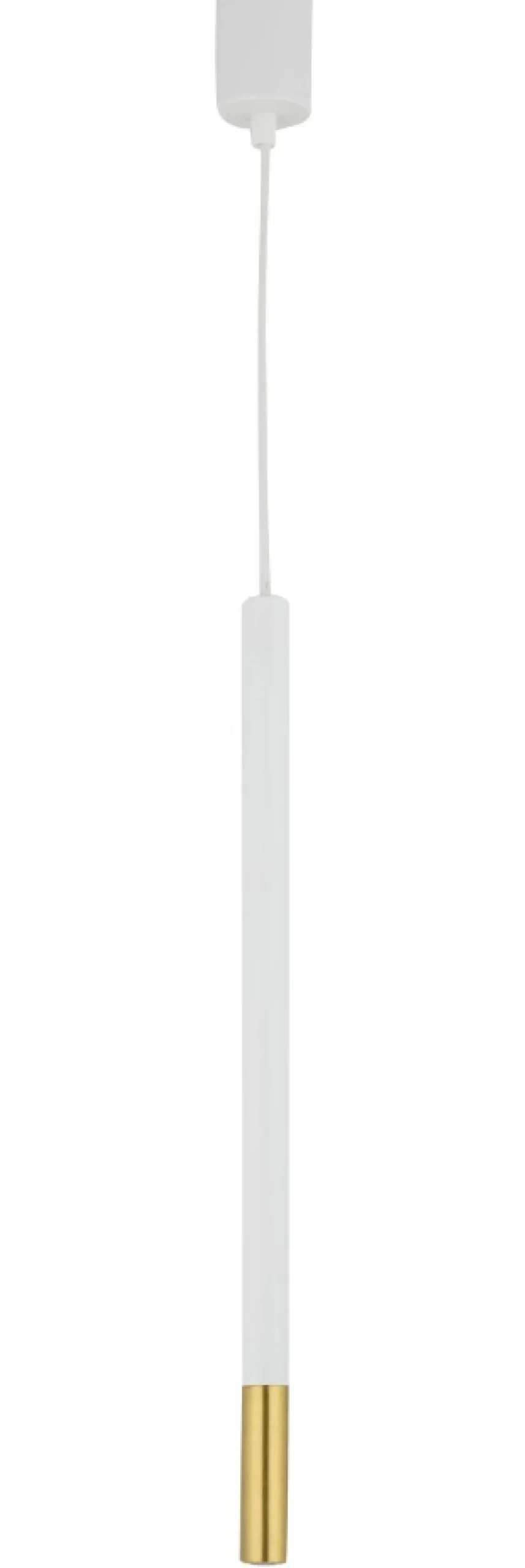 Shop Sklep Kaja Pojedyncza lampa wisząca ze złotą końcówką SIG 33236 z serii SOPEL DUE