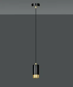 Flash Sale Sklep Kaja Pojedyncza lampa wisząca ze złotym zdobieniem 817/1 | Kaja Oświetlenie