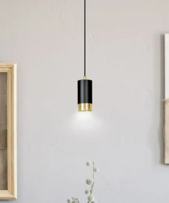 Flash Sale Sklep Kaja Pojedyncza lampa wisząca ze złotym zdobieniem 817/1 | Kaja Oświetlenie