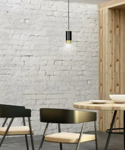 Flash Sale Sklep Kaja Pojedyncza lampa wisząca ze złotym zdobieniem 817/1 | Kaja Oświetlenie