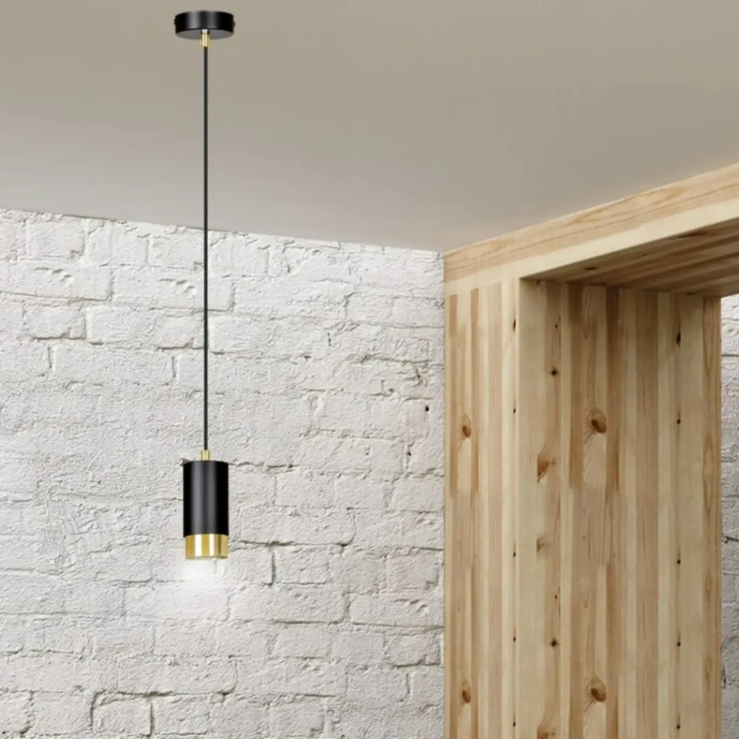 Flash Sale Sklep Kaja Pojedyncza lampa wisząca ze złotym zdobieniem 817/1 | Kaja Oświetlenie