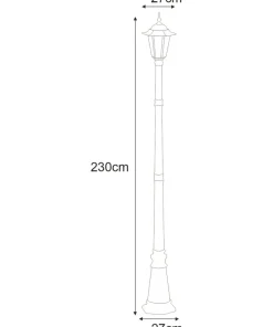 Pojedyncza, zewnętrzna lampa K-7064A/1 STANDARD | Kaja*Sklep Kaja Best