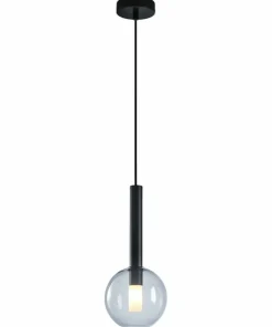Best Sklep Kaja Pojedynczy, minimalistyczny zwis z kulą ML0331 NIKO | Kaja Oświetlenie