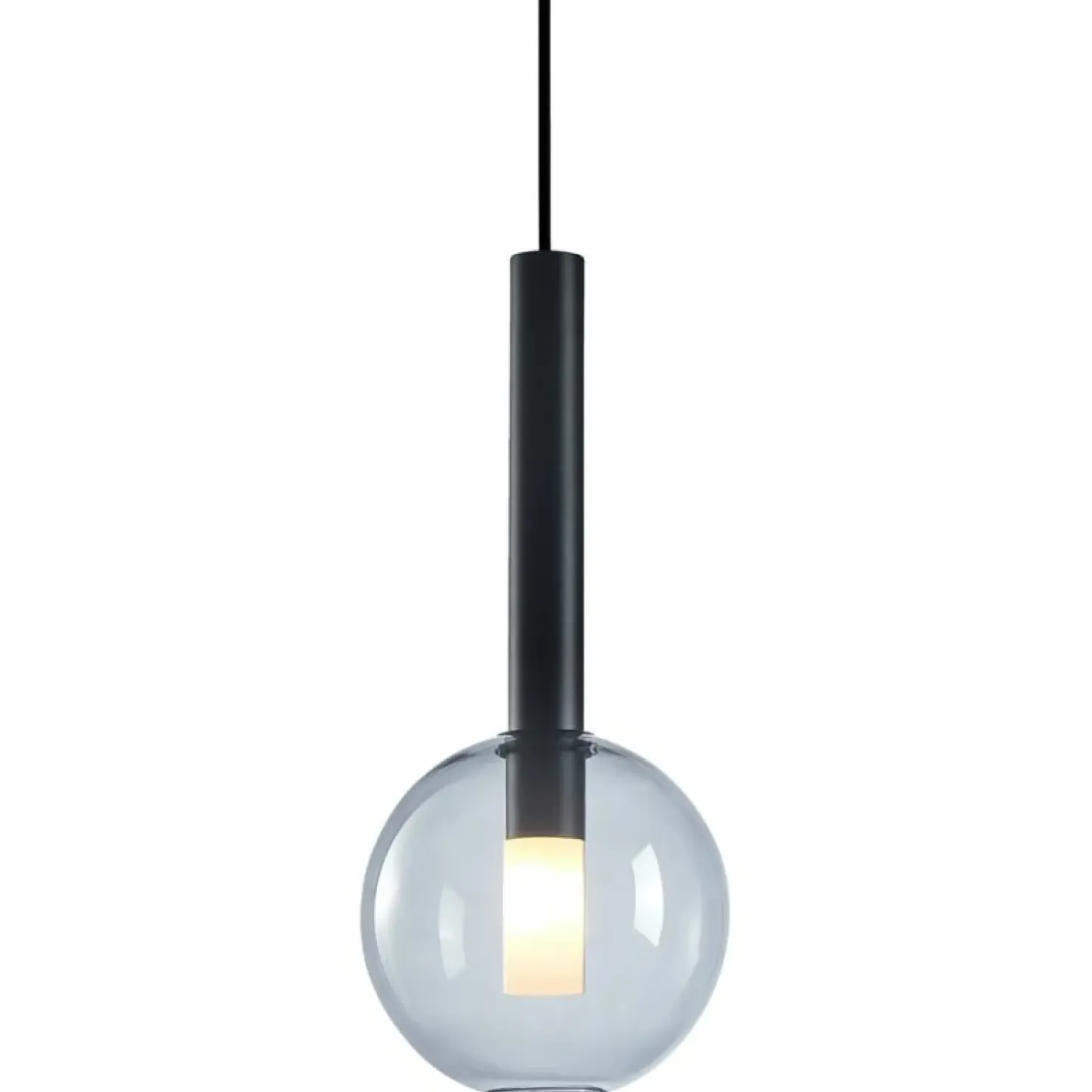 Best Sklep Kaja Pojedynczy, minimalistyczny zwis z kulą ML0331 NIKO | Kaja Oświetlenie