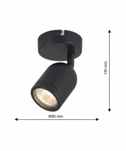 Pojedynczy reflektor na sufit i ścianę ML7642 PORTER | Kaja*Sklep Kaja Cheap