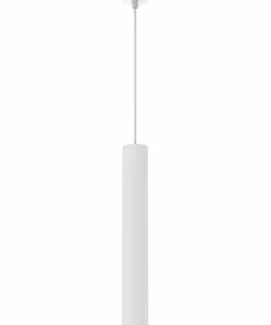 Store Sklep Kaja Pojedynczy zwis w kształcie tuby GU10 MLP8798 HUDSON WHITE | Kaja