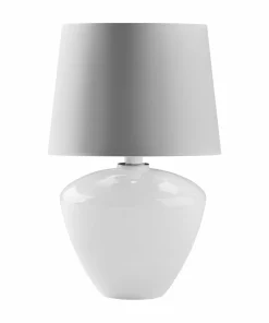Ponadczasowa, abażurowa lampka na szafkę nocną TK 5248 z serii FIORD*Sklep Kaja Flash Sale