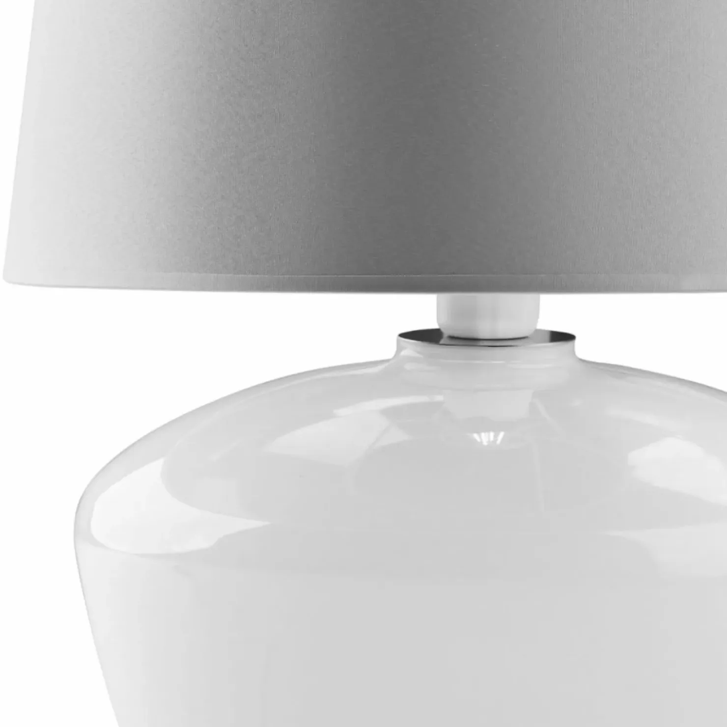 Ponadczasowa, abażurowa lampka na szafkę nocną TK 5248 z serii FIORD*Sklep Kaja Flash Sale