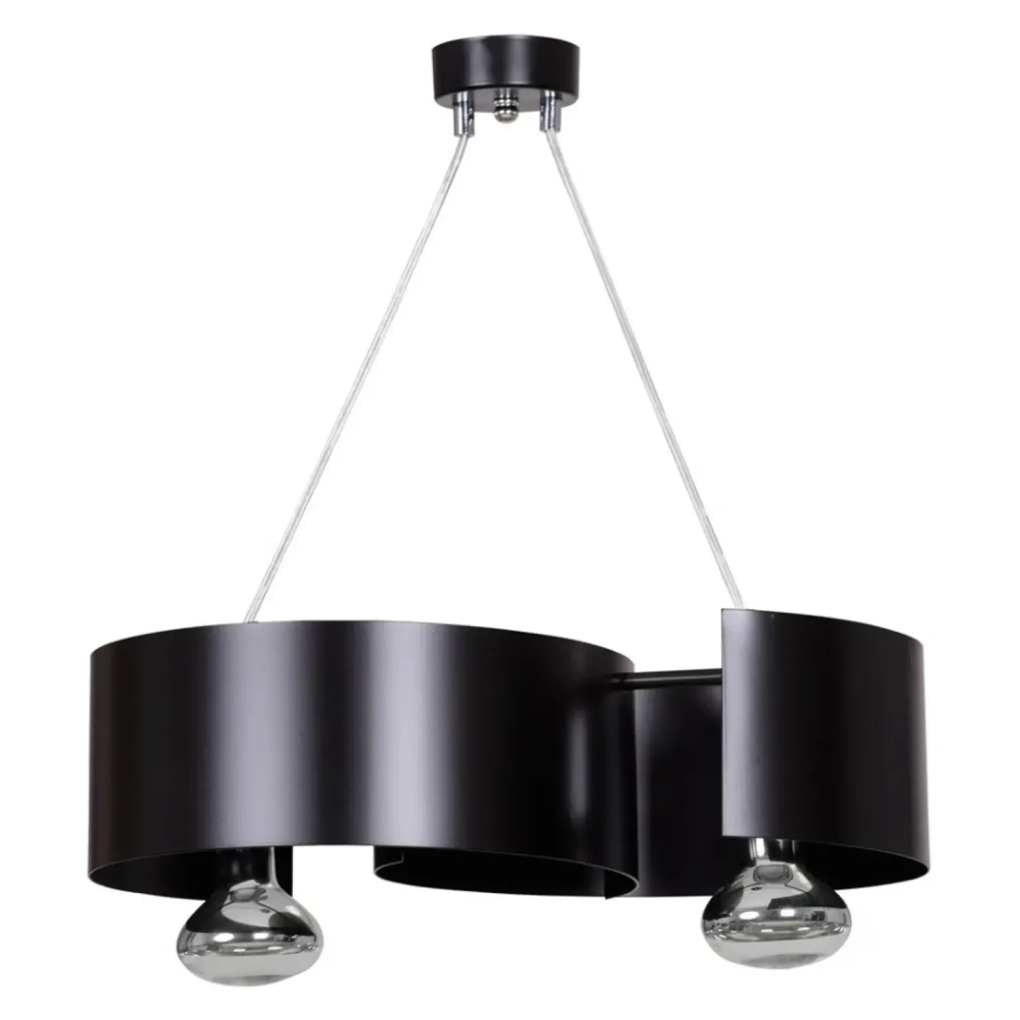Clearance Sklep Kaja Ponadczasowa, czarna lampa wisząca do kuchni 284/2 VIXON | Kaja