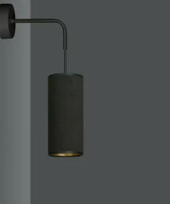 Ponadczasowa, czarno-złota lampa ścienna 1067/K1 BENTE | Kaja*Sklep Kaja Sale