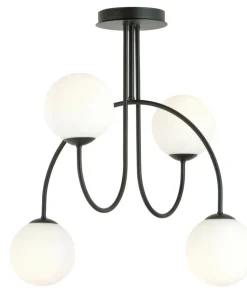 Best Sale Sklep Kaja Ponadczasowa lampa sufitowa z kloszami 1288/4A z serii ARCHI | Kaja