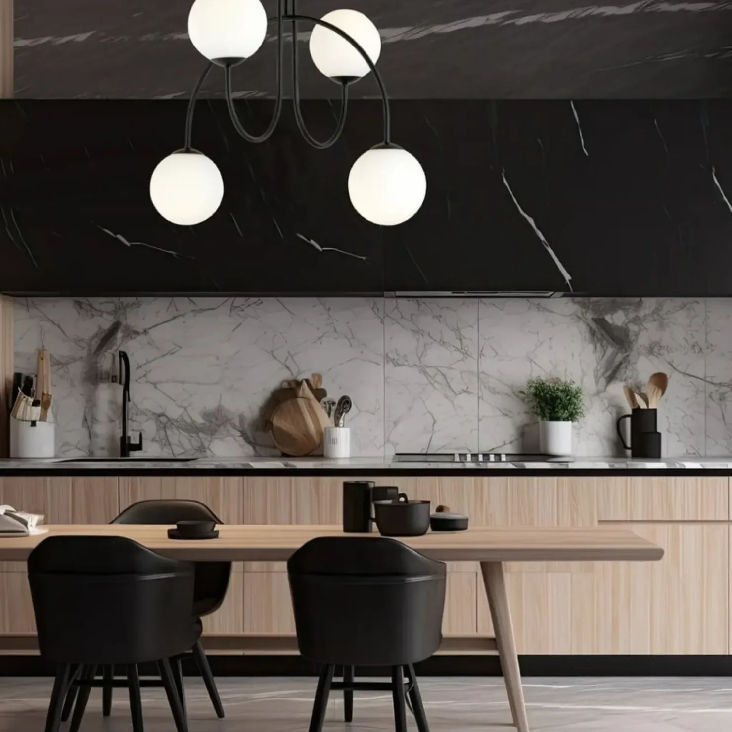 Best Sale Sklep Kaja Ponadczasowa lampa sufitowa z kloszami 1288/4A z serii ARCHI | Kaja