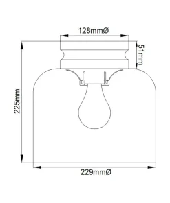 Ponadczasowa lampa sufitowa FE-HOUNSLOW-F-PN z serii HOUNSLOW*Sklep Kaja Flash Sale