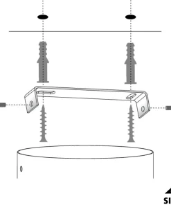 Ponadczasowa lampa sufitowa z kloszami SIG 33603 PERLA | Kaja*Sklep Kaja Outlet