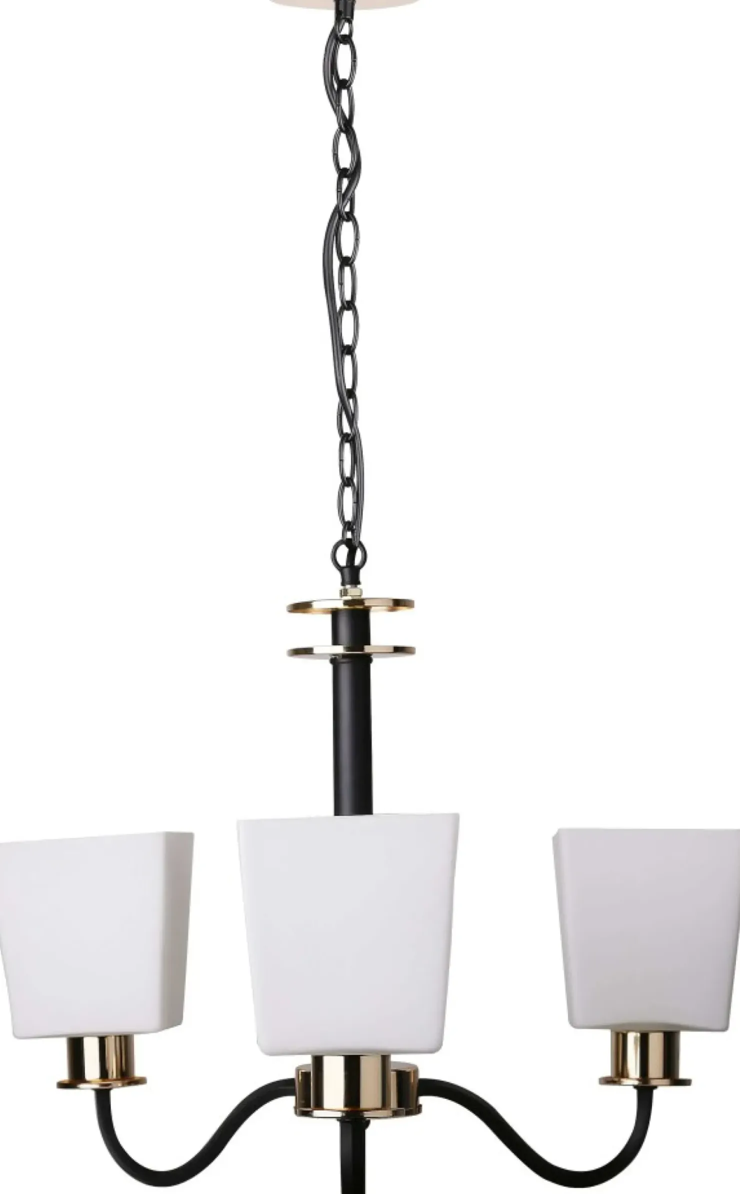 Cheap Sklep Kaja Ponadczasowa lampa wisząca do sypialni 33-74232 z serii SCHUBERT czarno-złoty