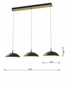 Sale Sklep Kaja Ponadczasowa lampa wisząca nad stół WF 7001-304 ROSSKOFF | Kaja