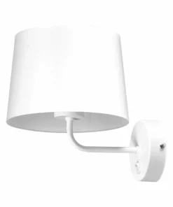 Ponadczasowa lampa z włącznikiem K-4361 REMI WHITE | Kaja Oświetlenie*Sklep Kaja Cheap